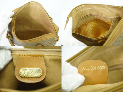 GUCCI マイクロGG ハンドバッグ ブラウン