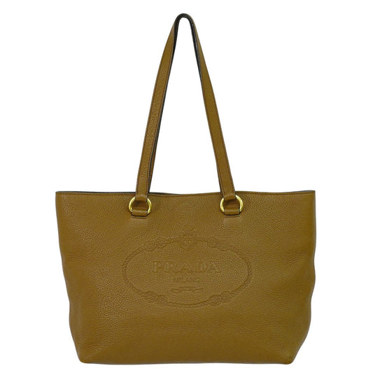 PRADA トートバッグ ブラウン