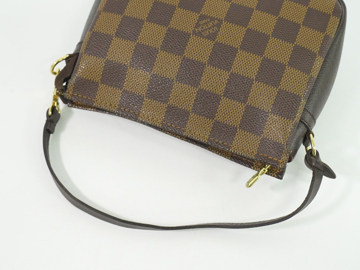 LOUIS VUITTON トゥルースメイクアップ ダミエ エベヌ アクセサリーポーチ N51982