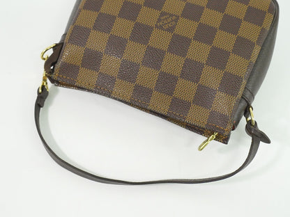 LOUIS VUITTON トゥルースメイクアップ ダミエ エベヌ アクセサリーポーチ N51982
