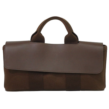 HERMES ヴァルパライソ ロング PM ハンドバッグ ブラウン