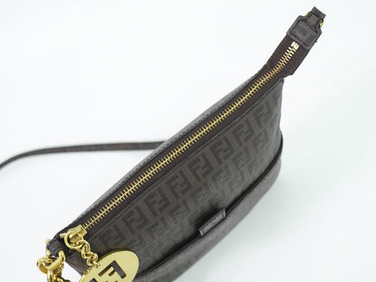FENDI ズッキーノ ショルダーバッグ ブラウン 8BT150