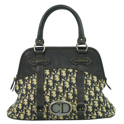 Christian Dior トロッター ハンドバッグ ネイビー