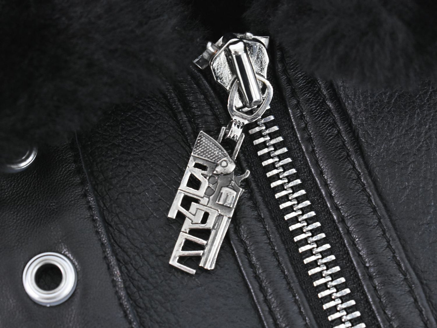 BAPE BLACK ラム ヌバック レザー ライダースジャケット L ブラック