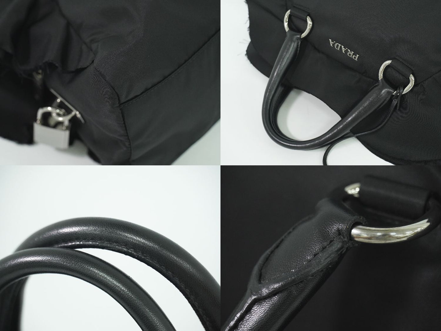 PRADA ハンドバッグ ブラック