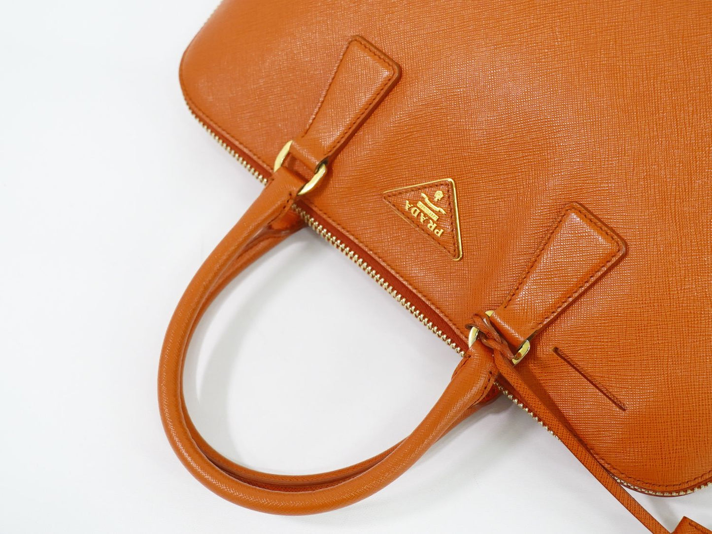 PRADA ハンドバッグ オレンジ