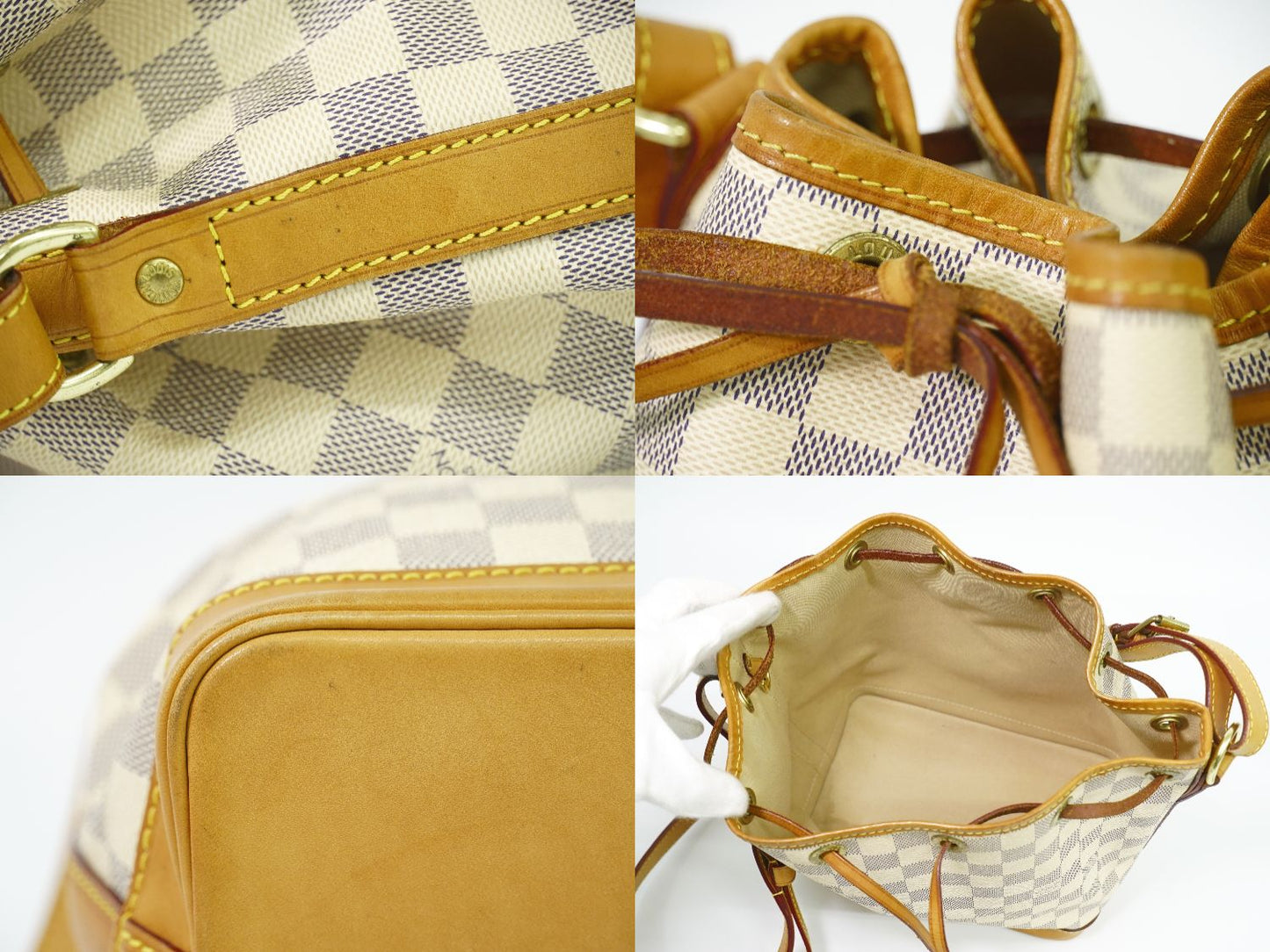 LOUIS VUITTON ノエ BB ダミエ アズール ショルダーバッグ N41220