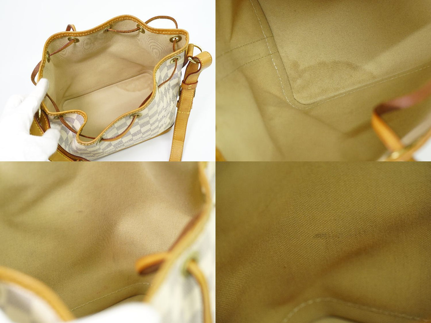 LOUIS VUITTON ノエ BB ダミエ アズール ショルダーバッグ N41220