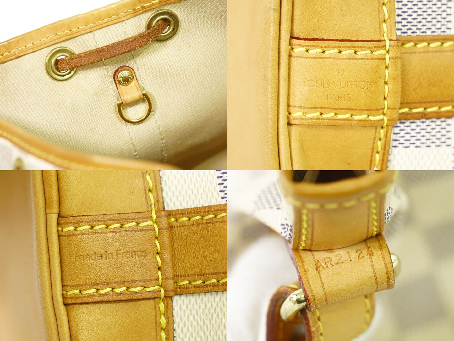 LOUIS VUITTON ノエ BB ダミエ アズール ショルダーバッグ N41220