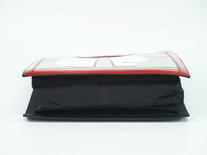 CHANEL マドモアゼル ココシャネル ハンドバッグ ブラック レッド ホワイト