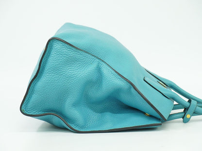 PRADA トートバッグ ライトブルー