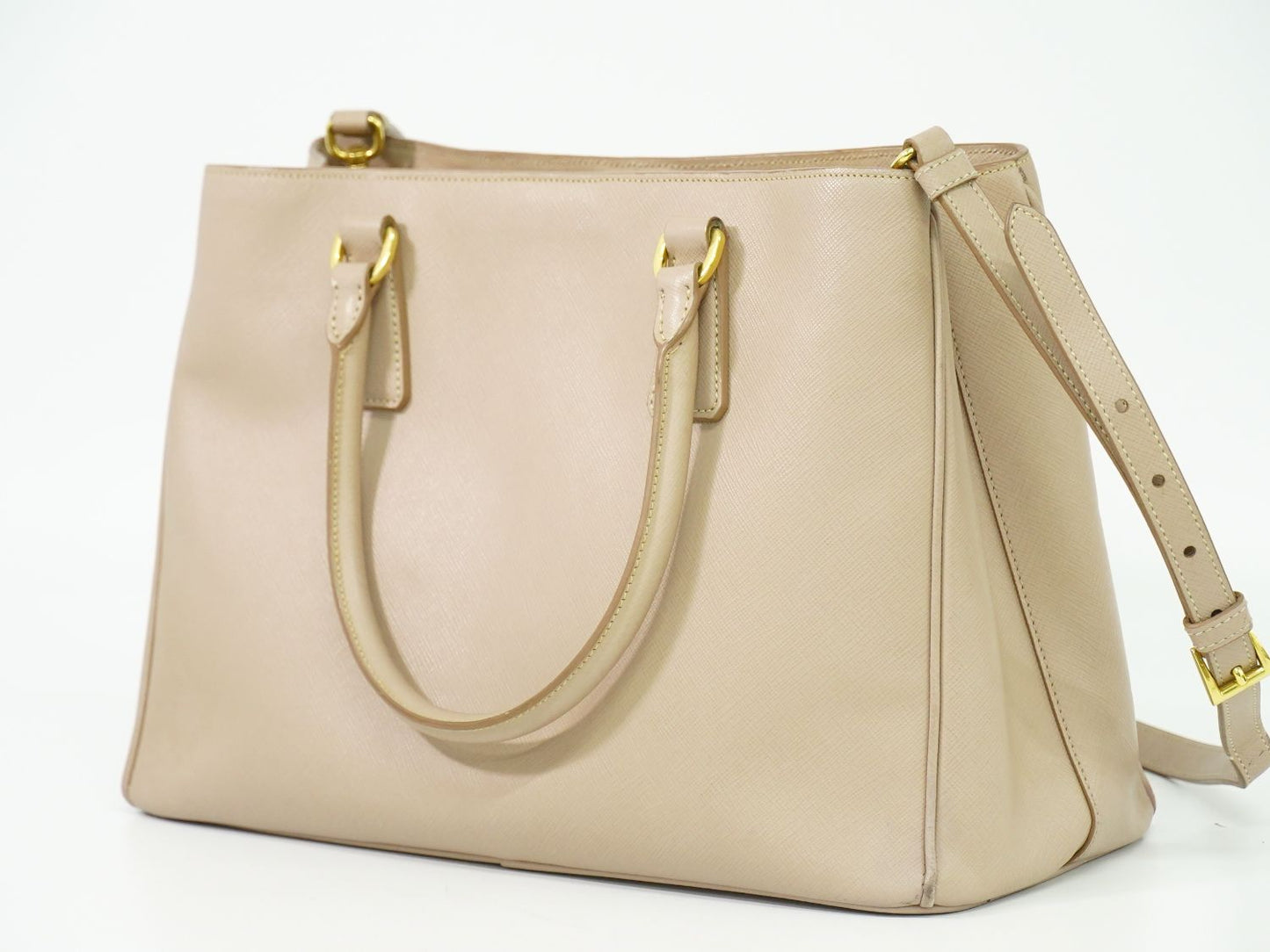 PRADA 2WAY ショルダーバッグ ピンクベージュ