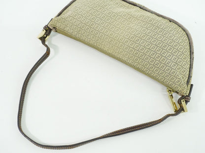 FENDI ズッキーノ アクセサリーポーチ ベージュ
