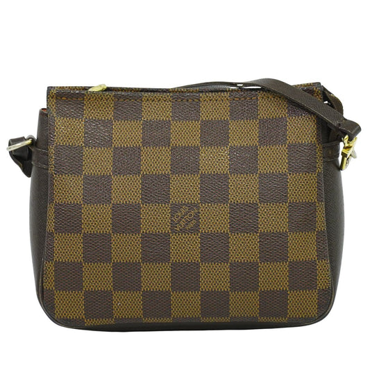 LOUIS VUITTON トゥルースメイクアップ ダミエ エベヌ アクセサリーポーチ N51982