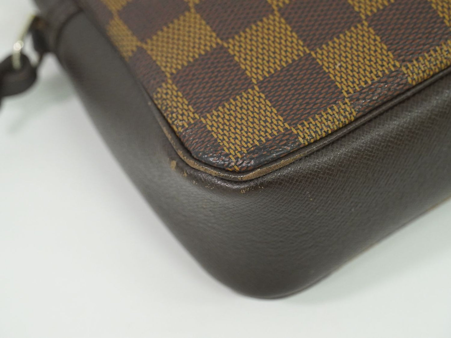 LOUIS VUITTON トゥルースメイクアップ ダミエ エベヌ アクセサリーポーチ N51982