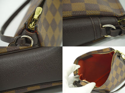 LOUIS VUITTON トゥルースメイクアップ ダミエ エベヌ アクセサリーポーチ N51982