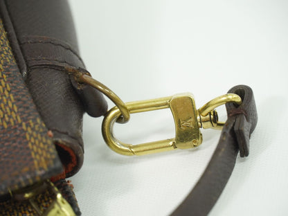 LOUIS VUITTON トゥルースメイクアップ ダミエ エベヌ アクセサリーポーチ N51982
