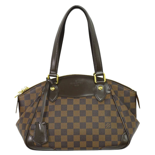 LOUIS VUITTON ヴェローナ PM ダミエ エベヌ トートバッグ N41117