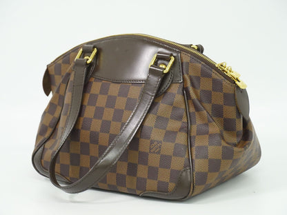 LOUIS VUITTON ヴェローナ PM ダミエ エベヌ トートバッグ N41117