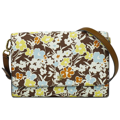 TORY BURCH ショルダーバッグ ブラウン マルチカラー