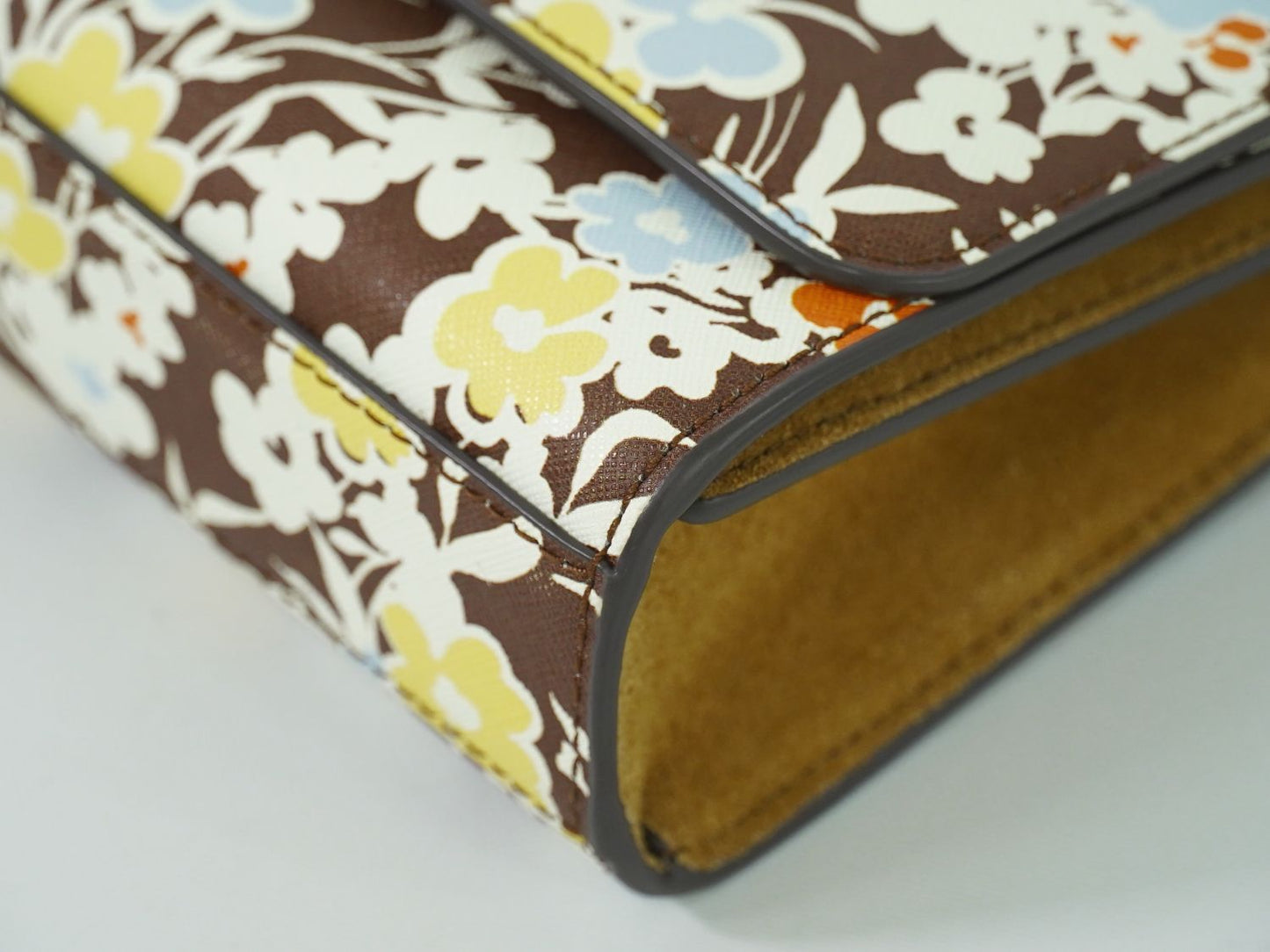 TORY BURCH ショルダーバッグ ブラウン マルチカラー
