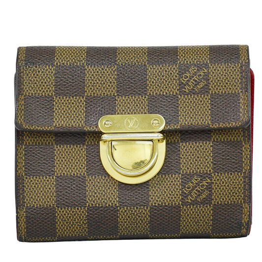 LOUIS VUITTON ポルトフォイユ コアラ ダミエ エベヌ 折財布 N60005