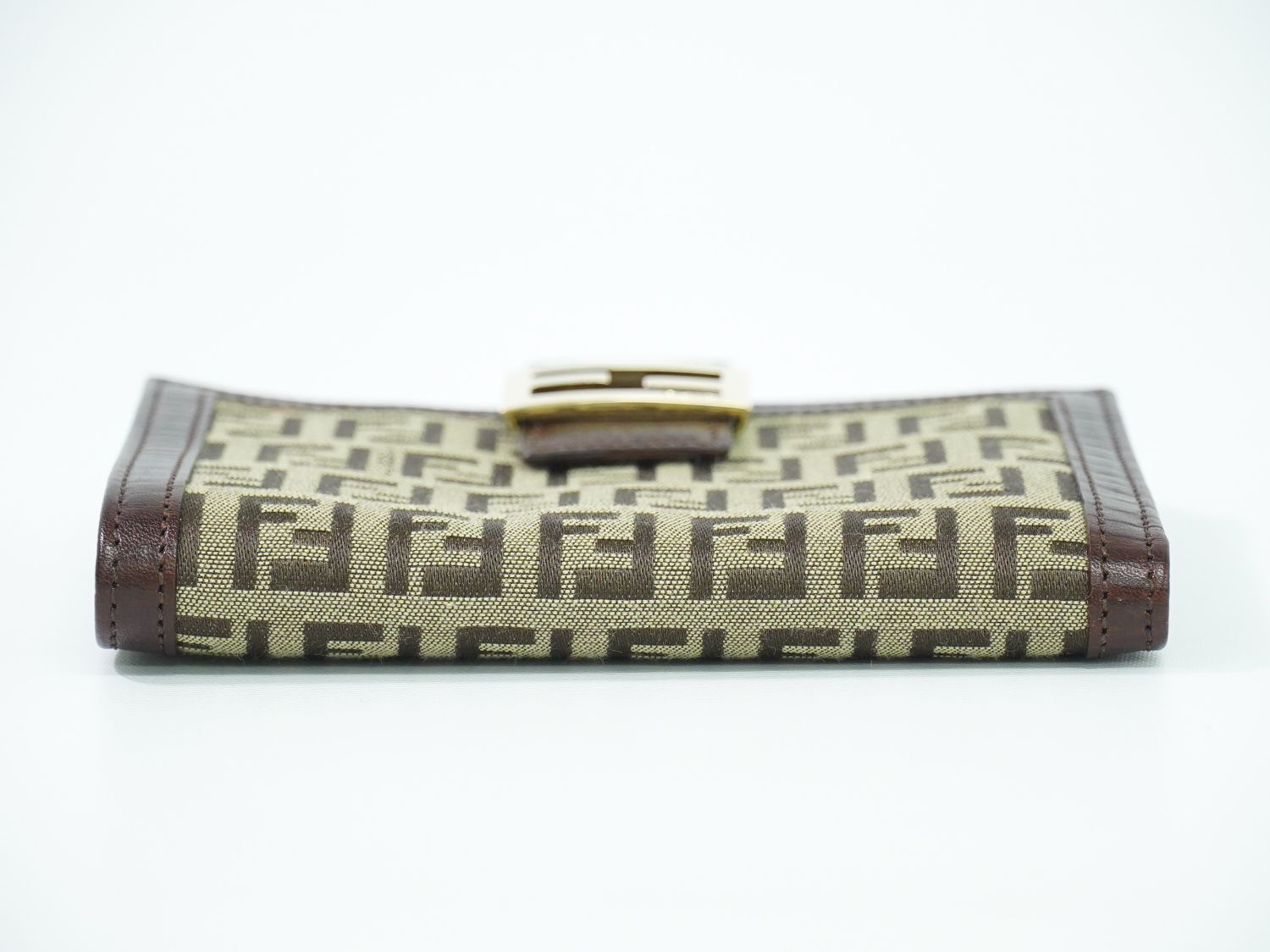 FENDI ズッキーノ 折財布 ベージュ ブラウン 8M0160 – BRAND BOX by