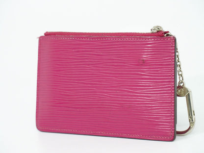 LOUIS VUITTON ポシェットクレ トライバルマスク エピ レザー コインケース ピヴォワンヌ M60788