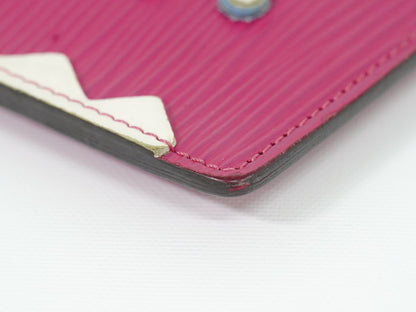 LOUIS VUITTON ポシェットクレ トライバルマスク エピ レザー コインケース ピヴォワンヌ M60788