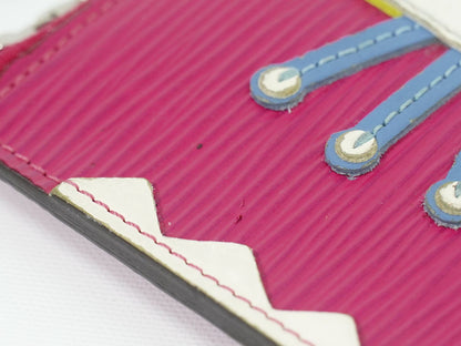 LOUIS VUITTON ポシェットクレ トライバルマスク エピ レザー コインケース ピヴォワンヌ M60788