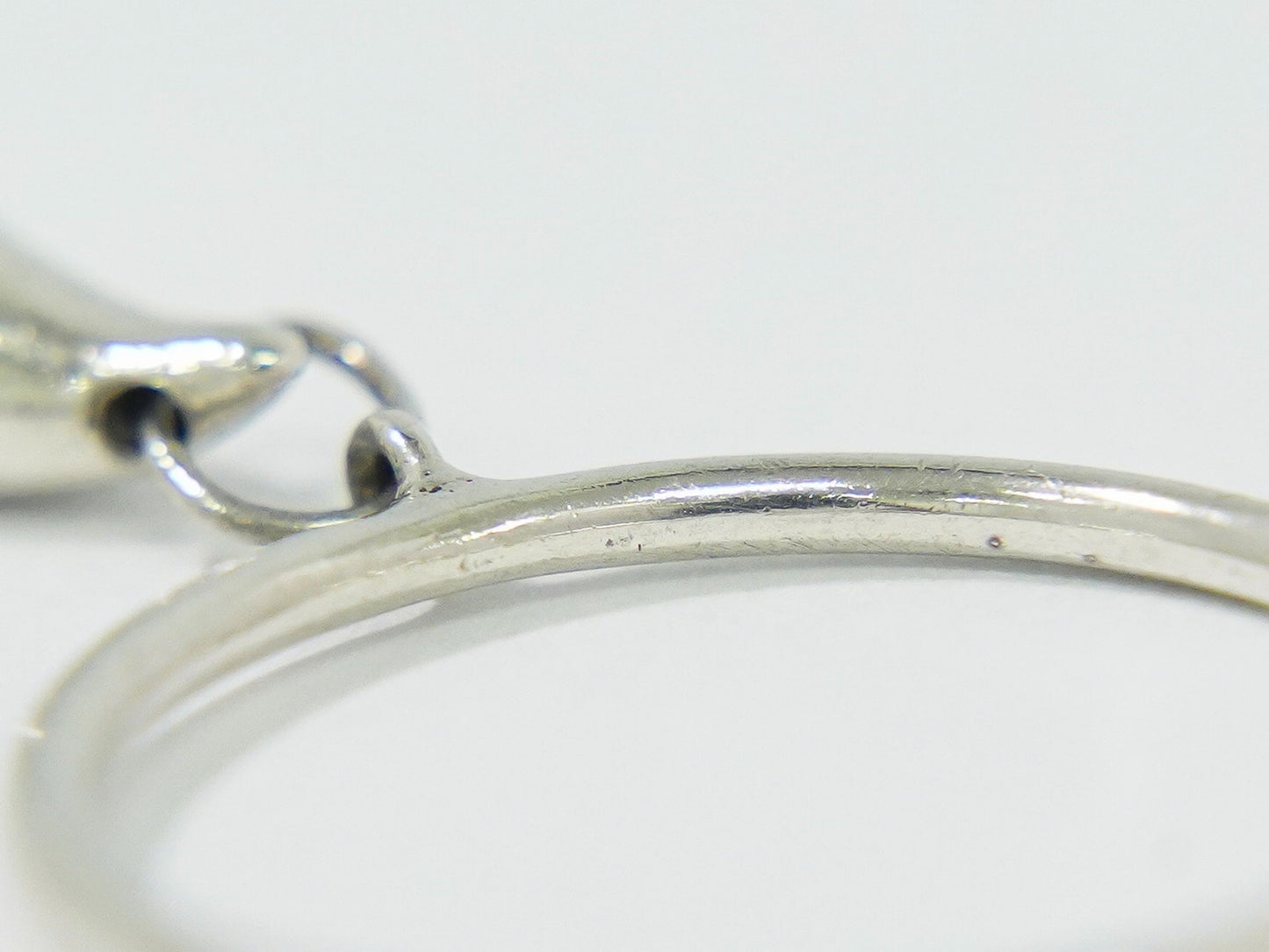 TIFFANY & Co. ティアドロップ 925 リング 10号 シルバー