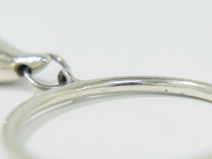 TIFFANY & Co. ティアドロップ 925 リング 10号 シルバー
