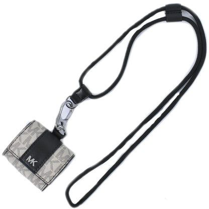 MICHAEL KORS MKシグネチャー AirPodsケース ベージュ ブラック