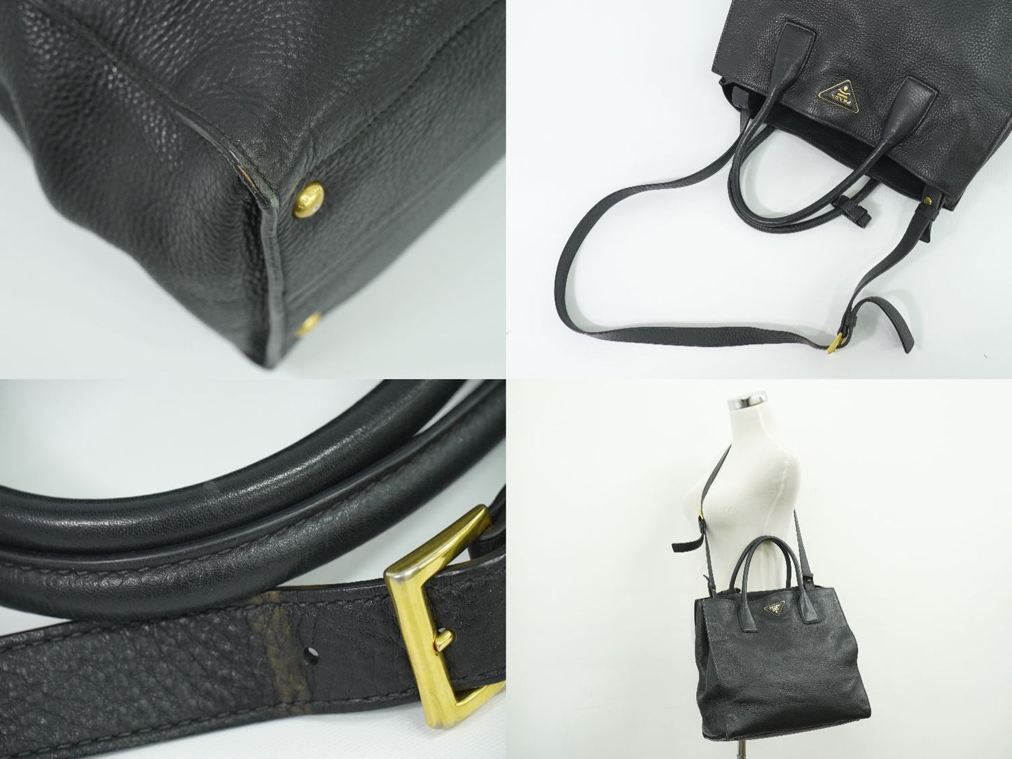 PRADA 2WAY ショルダーバッグ ブラック