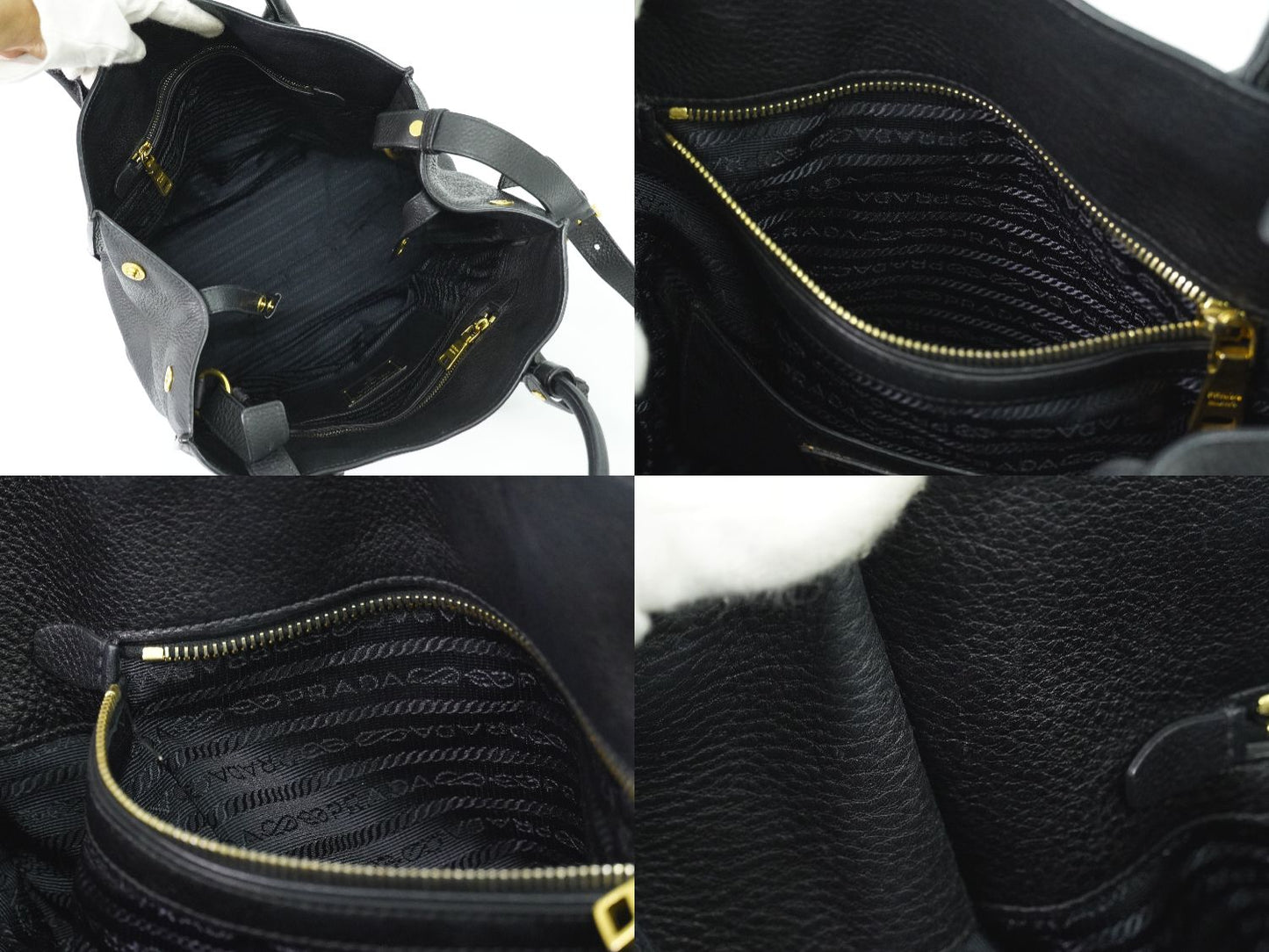 PRADA 2WAY ショルダーバッグ ブラック