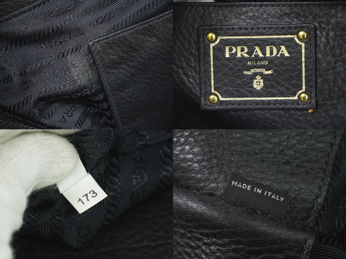 PRADA 2WAY ショルダーバッグ ブラック