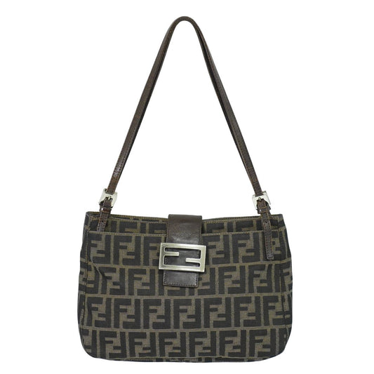 FENDI ズッカ ショルダーバッグ ブラウン 26728