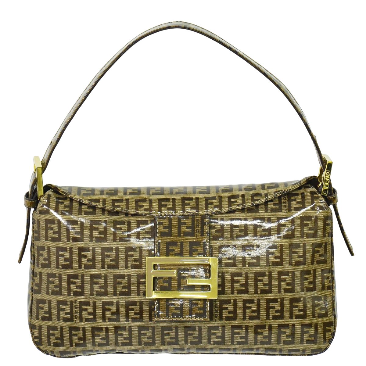 FENDI ズッキーノ ショルダーバッグ ブラウン 26725