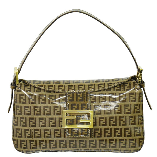 FENDI ズッキーノ ショルダーバッグ ブラウン 26725