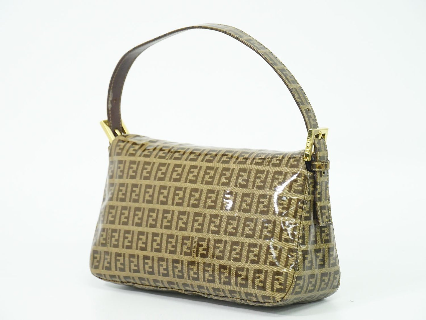 FENDI ズッキーノ ショルダーバッグ ブラウン 26725