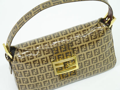 FENDI ズッキーノ ショルダーバッグ ブラウン 26725