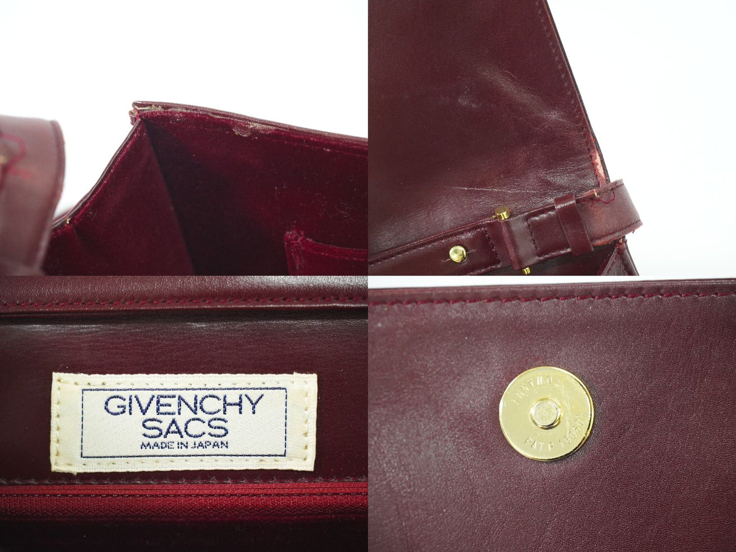GIVENCHY ショルダーバッグ ボルドー