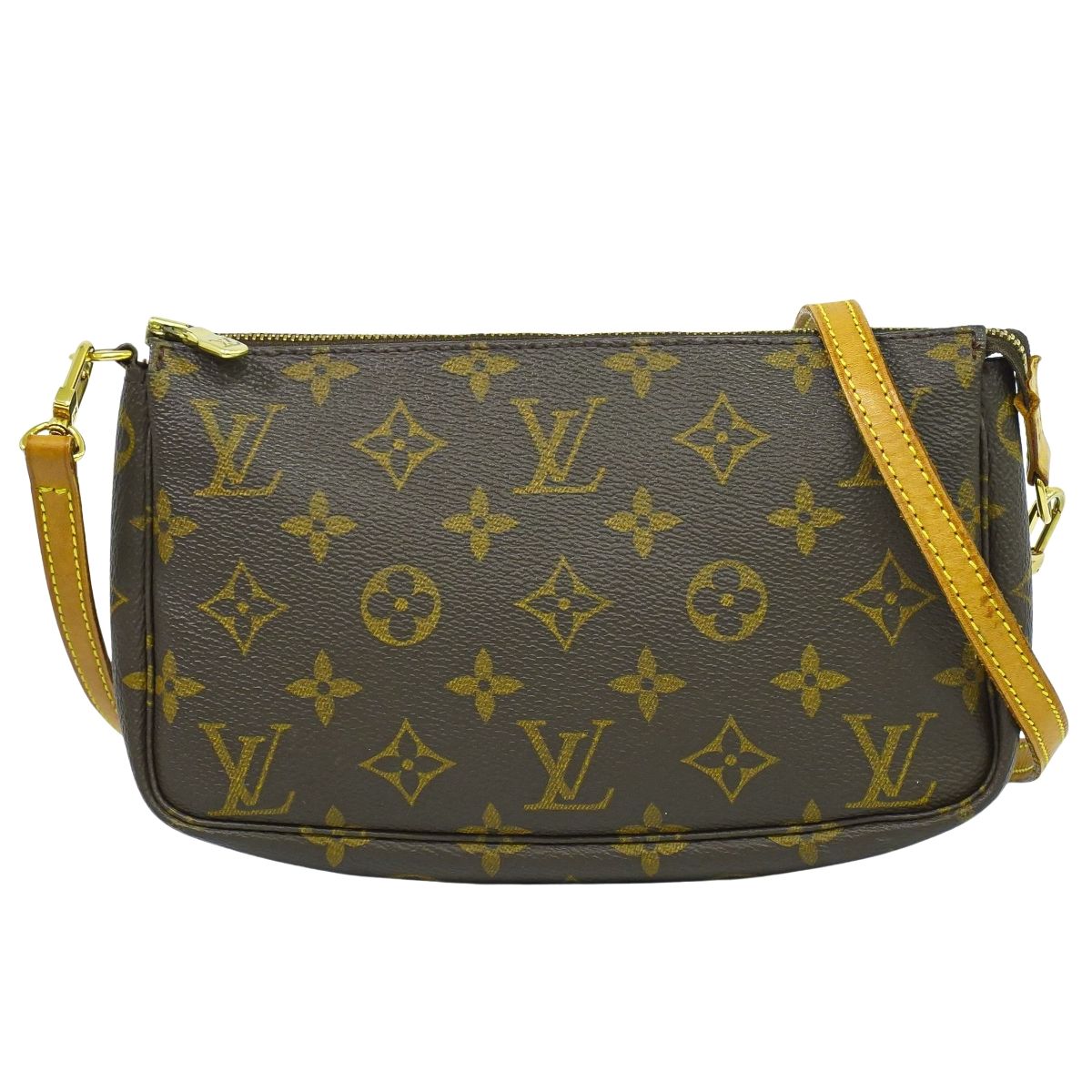LOUIS VUITTON ポシェットアクセソワール モノグラム ショルダーバッグ M51980