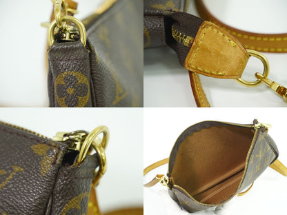 LOUIS VUITTON ポシェットアクセソワール モノグラム ショルダーバッグ M51980