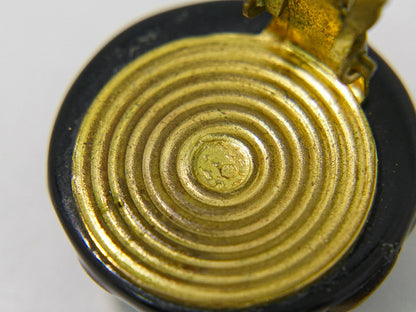 CHANEL ココマーク イヤリング ゴールド ブラック ホワイト