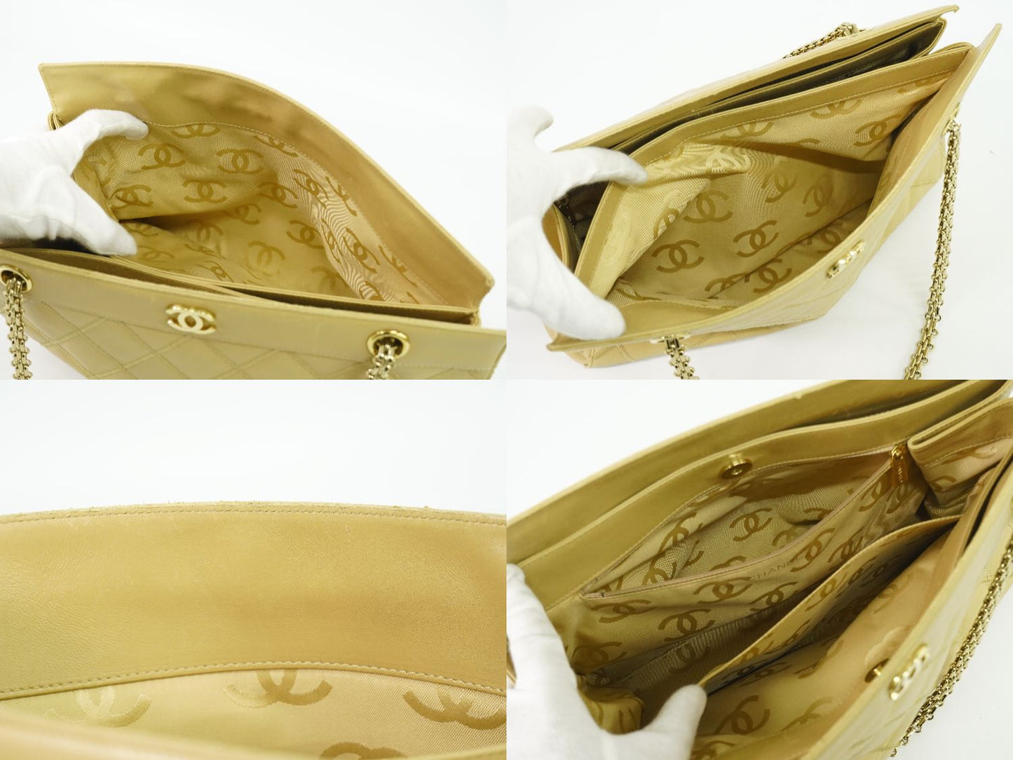 CHANEL ココマーク ショルダーバッグ ベージュ