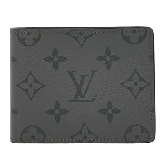 LOUIS VUITTON ポルトフォイユ スレンダー モノグラム エクリプス リバース 折財布 M80906