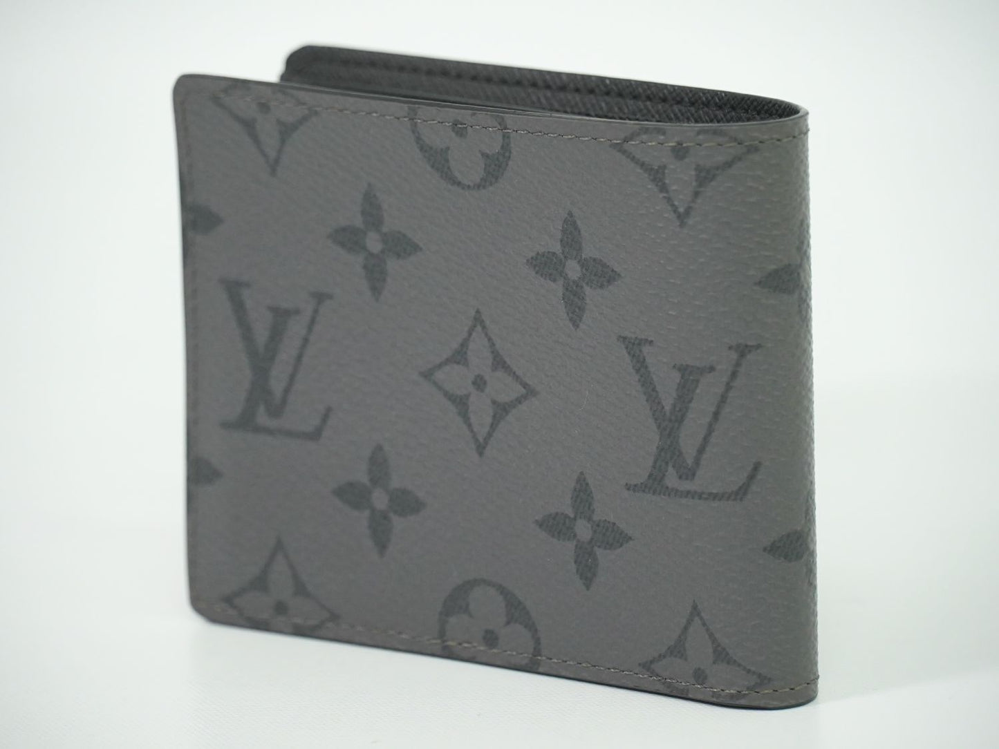 LOUIS VUITTON ポルトフォイユ スレンダー モノグラム エクリプス リバース 折財布 M80906