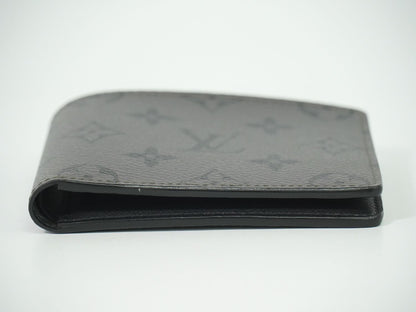 LOUIS VUITTON ポルトフォイユ スレンダー モノグラム エクリプス リバース 折財布 M80906