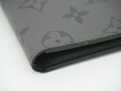 LOUIS VUITTON ポルトフォイユ スレンダー モノグラム エクリプス リバース 折財布 M80906